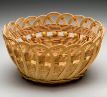 Honeysuckle Basket with Beads