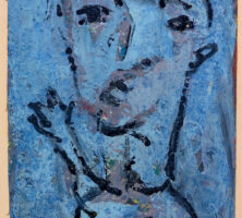 Untitled (Blue Face)