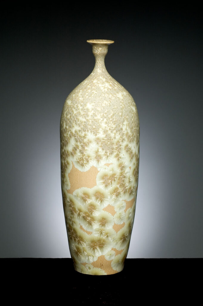 Zinc Crystalline Vase