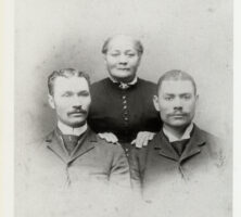 Alonzo Herndon with Mother and Brother