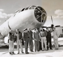 James V. Carmichael with B-29