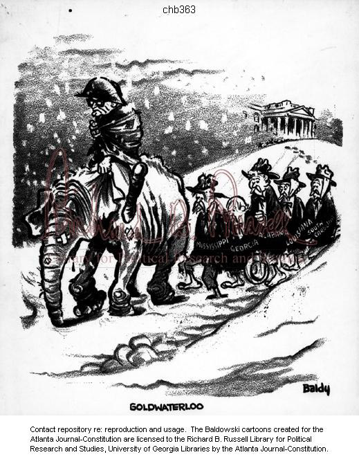 Baldowski Cartoon: Goldwater Campaign
