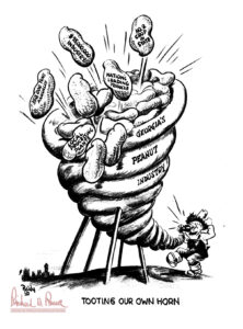 Baldowski Cartoon: Georgia’s Peanut Industry