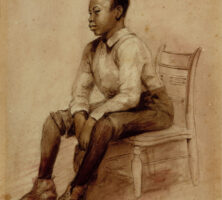 Black Man Seated on a Chair