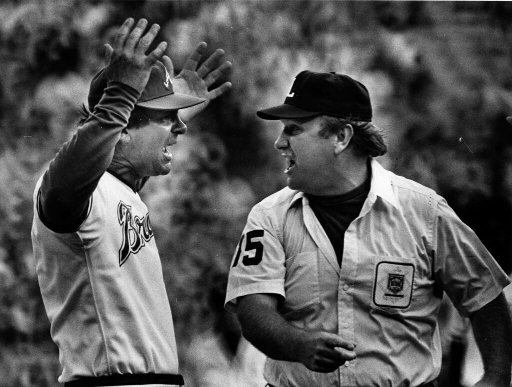 Bobby Cox and an Umpire