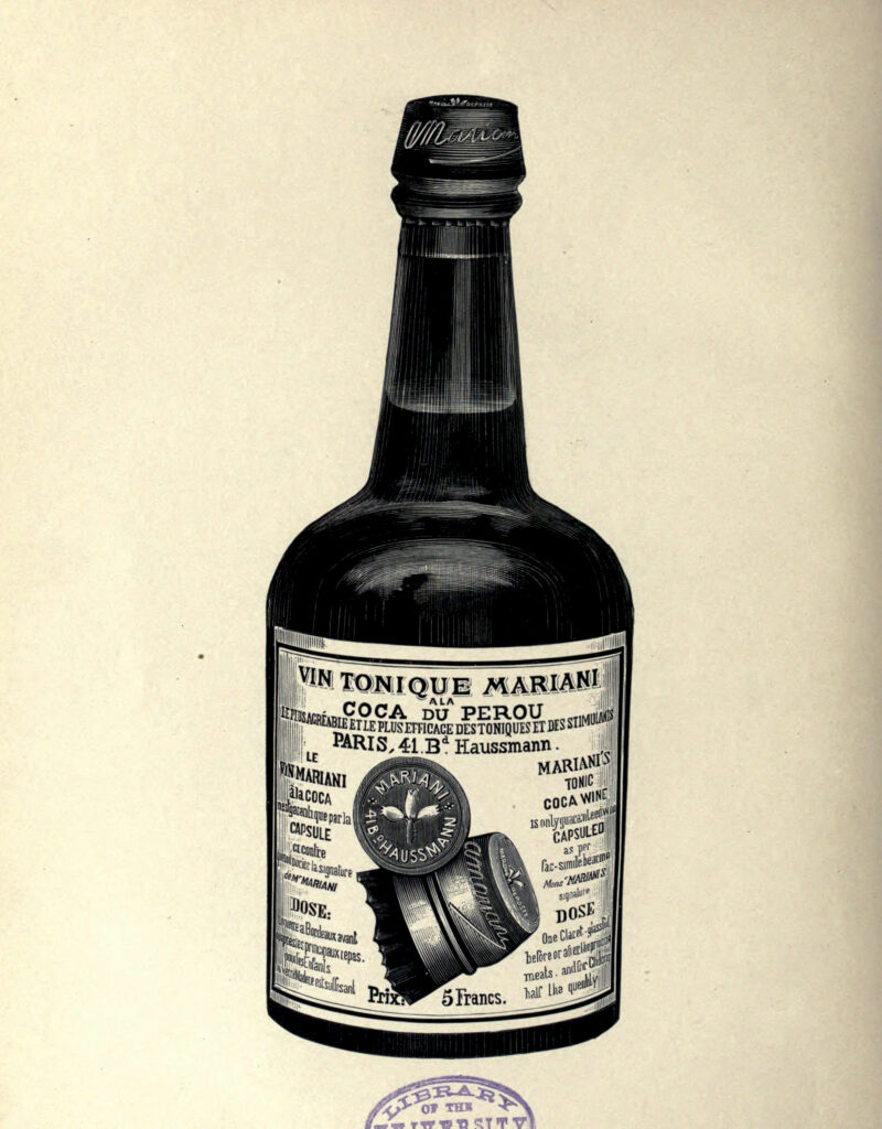 Vin Mariani Bottle
