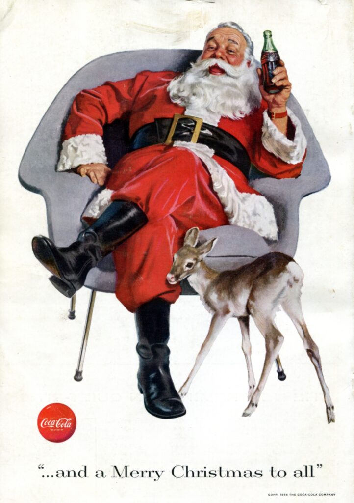 Coca-Cola Santa Advertisement