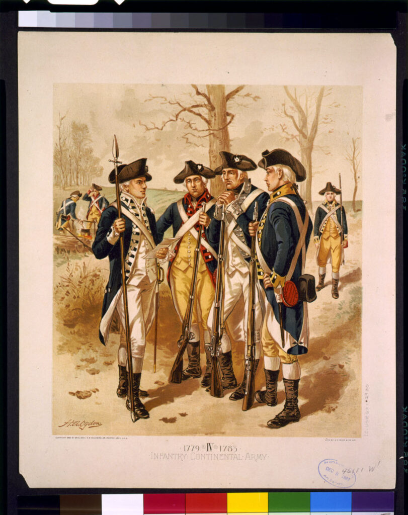 Infantry: Continental Army, 1779-1783