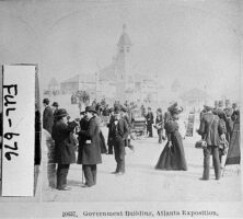 Crowds at 1895 Cotton Exposition
