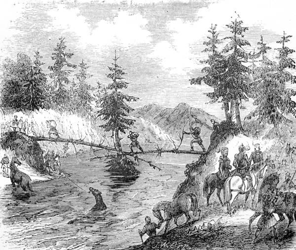De Soto Crossing the Chattahoochee