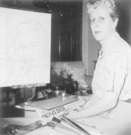 Mary E. Hutchinson at Work