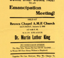 Emancipation Meeting Flyer