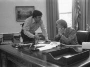 Hamilton Jordan and Jimmy Carter