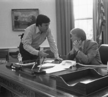 Hamilton Jordan and Jimmy Carter