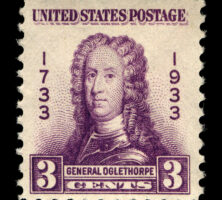 James Oglethorpe Stamp