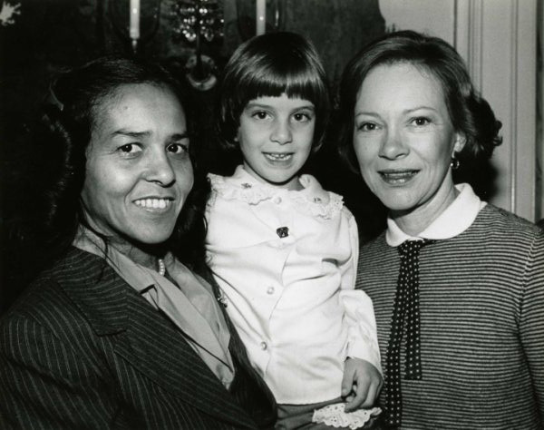 Jean Childs Young and Rosalynn Carter