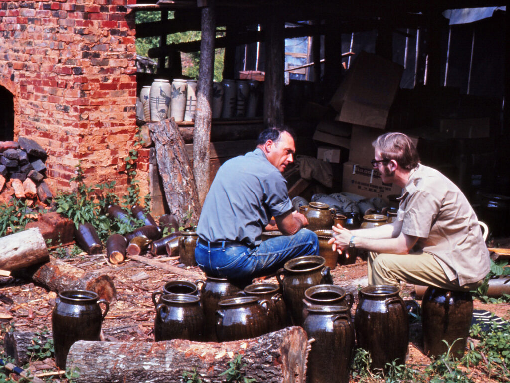 Lanier Meaders and John Burrison