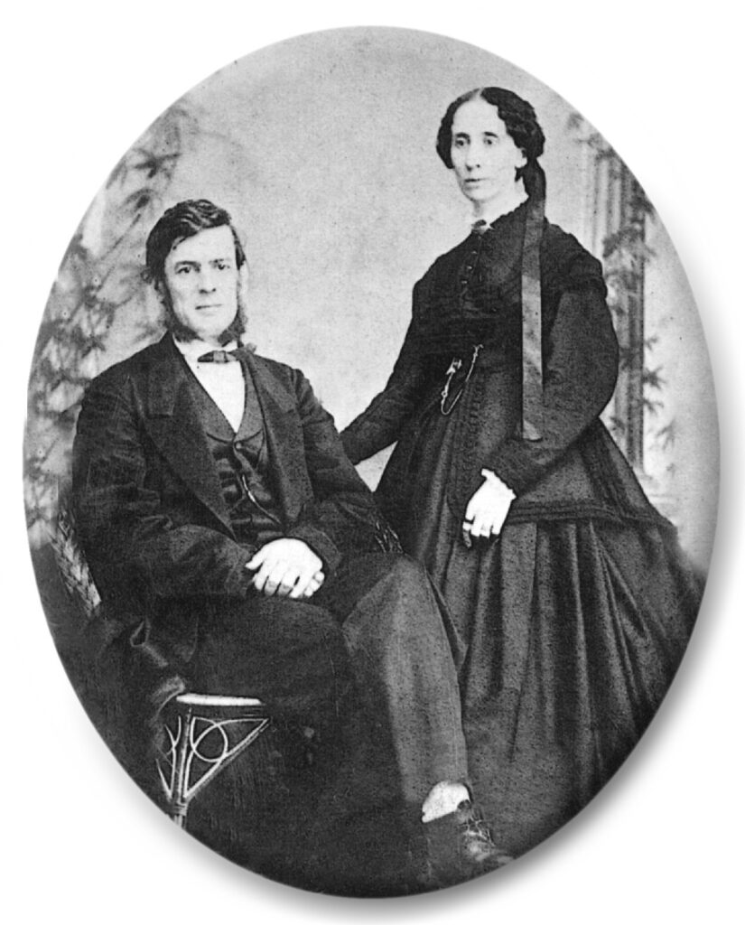 Rev. Joseph Ruggles Wilson and Janet Woodrow Wilson