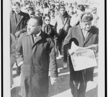 Martin Luther King Jr. and Ralph David Abernathy Lead Civil Rights March
