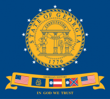 2001 Georgia State Flag