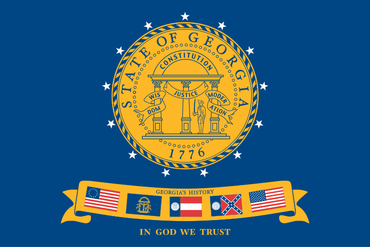 2001 Georgia State Flag