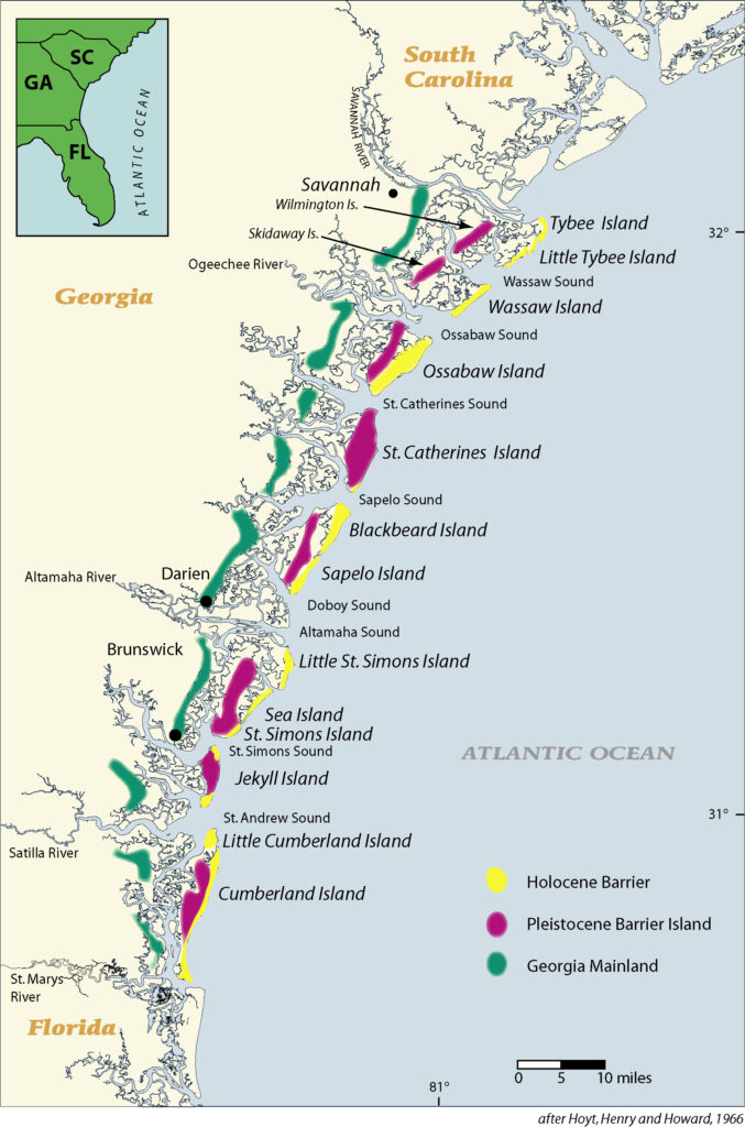 Lower Coastal Plain Map