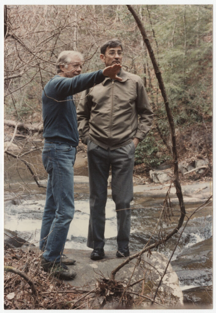 Jimmy Carter and Millard Fuller