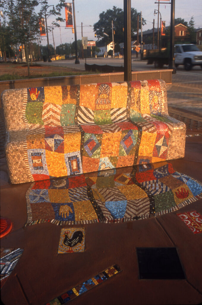 Mosaic Bench