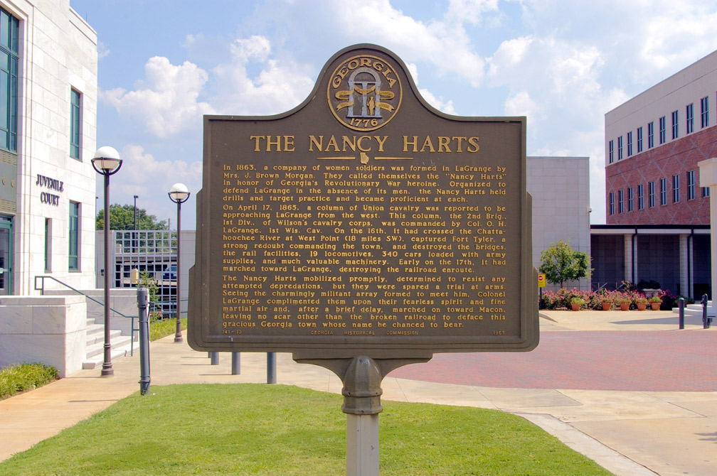 Nancy Harts Historical Marker