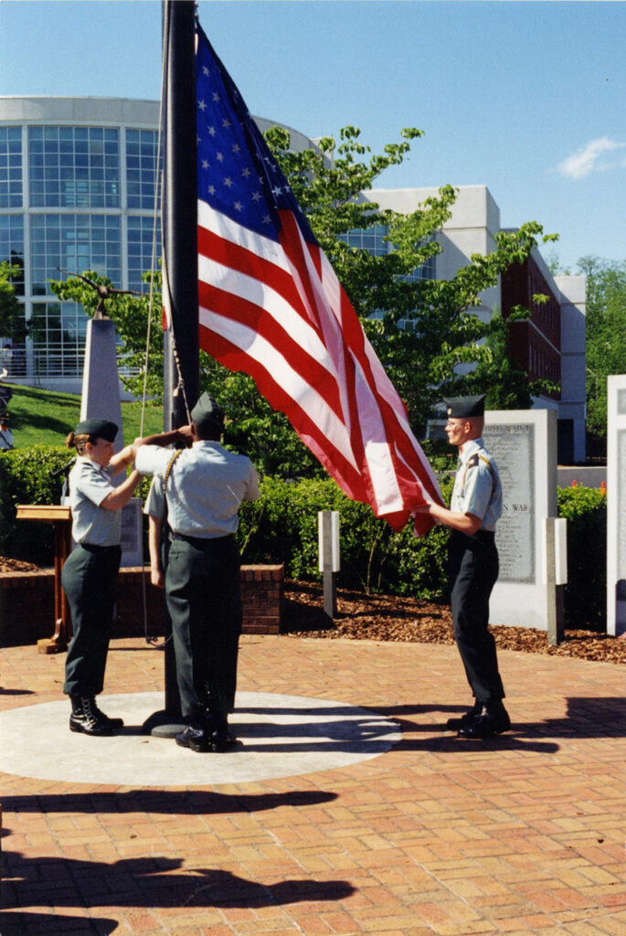Flag-Raising at NGCSU