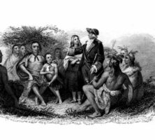 Oglethorpe with Creek Indians