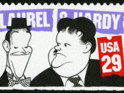 Oliver Hardy Stamp