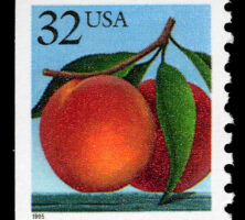 Peach Stamp