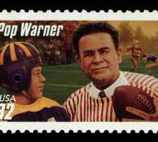 Pop Warner Postage Stamp