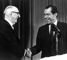 Richard B. Russell Jr. and Richard Nixon