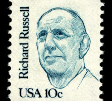 Richard B. Russell Postage Stamp