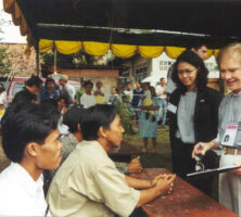 Rosalynn Carter in Indonesia