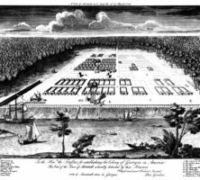 Savannah City Plan, 1734