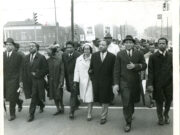 SCLC Leaders Marching