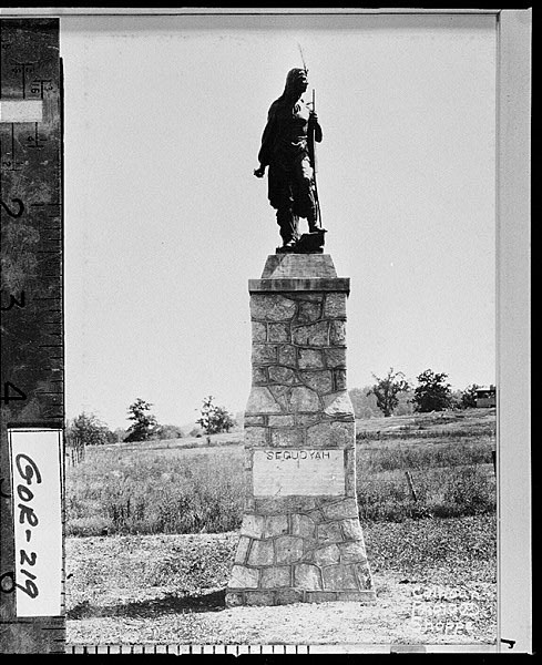 Sequoyah Statue
