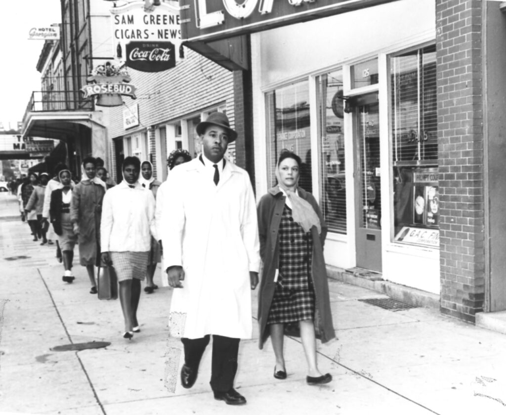 Slater King and Irene Asbury Wright