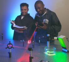 Students in Physics Lab