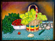 Spring Vegetable Scene