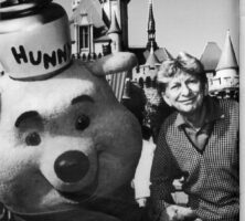 Sterling Holloway with Winnie the Pooh