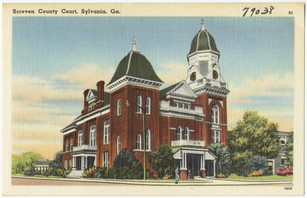 Sylvania Courthouse, ca. 1900