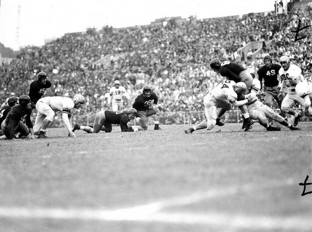 Charley Trippi on the Field