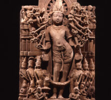Cosmic Form of Eighteen-Armed Vishnu