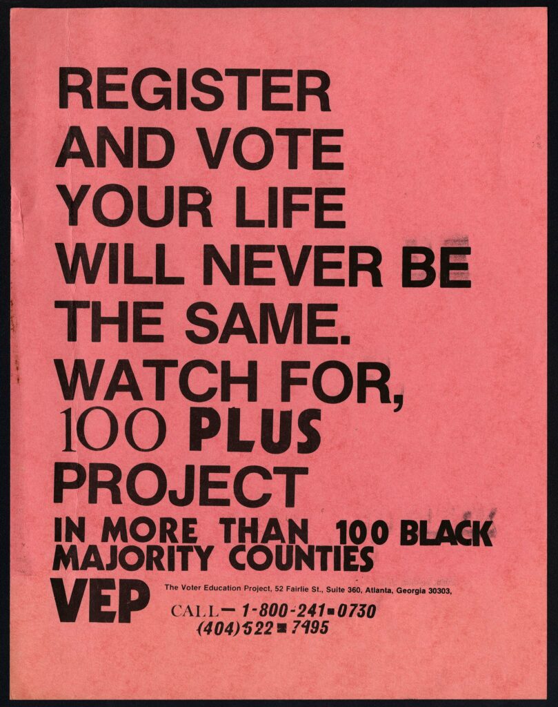 Register and Vote Flyer