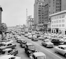 Broad Street in Augusta, 1950s