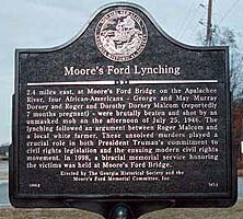 Moore’s Ford Marker